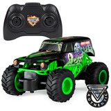 Spin Master MONSTER JAM - COCHE TELEDIRIGIDO GRAVE DIGGER - Coche RC Monster Jam Grave Digger a Escala 1:24 - 2.4GHZ hasta 76m - 6044955 - Juguetes Niños 4 Años +, Radiocontrol negro/Verde, Monster Jam - COCHE TELEDIRIGIDO GRAVE DIGGER - Coche RC Grave Digger a Escala 1:24 - 2.4GHZ hasta 76m - 6044955 - Juguetes Niños 4 Años +, Monster truck, 4 año(s)