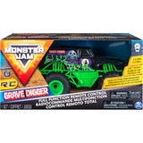 Spin Master MONSTER JAM - COCHE TELEDIRIGIDO GRAVE DIGGER - Coche RC Monster Jam Grave Digger a Escala 1:24 - 2.4GHZ hasta 76m - 6044955 - Juguetes Niños 4 Años +, Radiocontrol negro/Verde, Monster Jam - COCHE TELEDIRIGIDO GRAVE DIGGER - Coche RC Grave Digger a Escala 1:24 - 2.4GHZ hasta 76m - 6044955 - Juguetes Niños 4 Años +, Monster truck, 4 año(s)