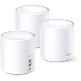 TP-Link Deco X60 Doble banda (2,4 GHz / 5 GHz) Wi-Fi 6 (802.11ax) Blanco 2 Interno, Enrutador de malla blanco, Blanco, Interno, Poder, Estado, Doble banda (2,4 GHz / 5 GHz), Wi-Fi 6 (802.11ax), 802.11a, 802.11b, 802.11g, Wi-Fi 4 (802.11n), Wi-Fi 5 (802.11ac), Wi-Fi 6 (802.11ax)