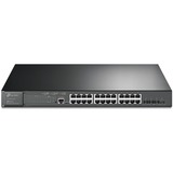 TP-Link Omada SG3428XMP switch Gestionado L2+ Gigabit Ethernet (10/100/1000) Energía sobre Ethernet (PoE) 1U Negro, Interruptor/Conmutador Gestionado, L2+, Gigabit Ethernet (10/100/1000), Energía sobre Ethernet (PoE), Montaje en rack, 1U