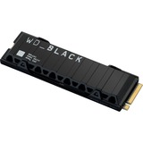 WD Black SN850X NVMe SSD 2 TB, Unidad de estado sólido negro