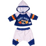 ZAPF Creation BABY born Jogging Suit Navy 43cm, Accesorios para muñecas BABY born Jogging Suit Navy 43cm, Juego de ropita para muñeca, 3 año(s)