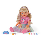 ZAPF Creation @BABY born Carla 43cm, Muñecos BABY born @ Carla 43cm, Muñeca bebé, Femenino, 4 año(s), Niño/niña, 430 mm, Multicolor