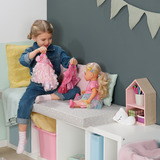 ZAPF Creation @BABY born Carla 43cm, Muñecos BABY born @ Carla 43cm, Muñeca bebé, Femenino, 4 año(s), Niño/niña, 430 mm, Multicolor