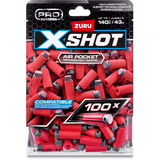 ZURU Recarga de fundas XSHOT 100 Half-Darts, Lanzador de dardos 