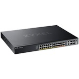 Zyxel XGS2220-30HP Gestionado L3 Gigabit Ethernet (10/100/1000) Energía sobre Ethernet (PoE) Negro, Interruptor/Conmutador Gestionado, L3, Gigabit Ethernet (10/100/1000), Energía sobre Ethernet (PoE), Montaje en rack