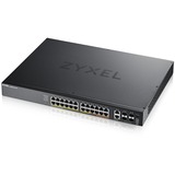 Zyxel XGS2220-30HP Gestionado L3 Gigabit Ethernet (10/100/1000) Energía sobre Ethernet (PoE) Negro, Interruptor/Conmutador Gestionado, L3, Gigabit Ethernet (10/100/1000), Energía sobre Ethernet (PoE), Montaje en rack
