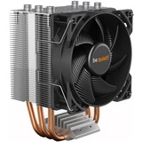 be quiet! PURE ROCK SLIM 2 Procesador Enfriador 9,2 cm Plata 1 pieza(s), Disipador de CPU Enfriador, 9,2 cm, 2000 RPM, 13,1 dB, 25,4 dB, Plata