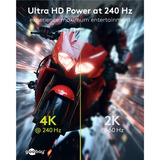 goobay Cable DisplayPort con conector de 90° > conector DisplayPort, 8K / 144Hz negro