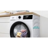 gorenje DHNE83 secadora Independiente Carga frontal 8 kg Blanco, Secadoras con bomba de calor blanco/Negro, Independiente, Carga frontal, Bomba de calor, Blanco, Botones, Giratorio, LED