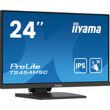 iiyama ProLite T2454MSC-B2AG pantalla para PC 60,5 cm (23.8") 1920 x 1080 Pixeles Full HD LED Pantalla táctil Multi-usuario Negro, Monitor LED negro (mate), 60,5 cm (23.8"), 1920 x 1080 Pixeles, Full HD, LED, 4 ms, Negro