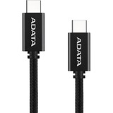 ADATA CACC-100PN-BK cable USB USB 2.0 1 m USB C Negro negro, 1 m, USB C, USB C, USB 2.0, 480 Gbit/s, Negro