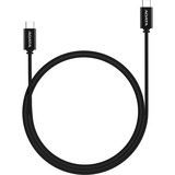ADATA CACC-100PN-BK cable USB USB 2.0 1 m USB C Negro negro, 1 m, USB C, USB C, USB 2.0, 480 Gbit/s, Negro