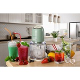 Ariete 0438/04 0,6 L 400 W Verde, Trituradora verde claro/Crema, 0,6 L, 8,35 kg, Verde, Acero inoxidable, Botones, 400 W