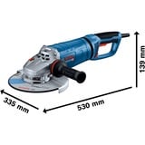 Bosch Amoladora angular GWS 27-230 JR Professional azul