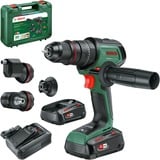 Bosch Atornillador percutor inalámbrico AdvancedImpact 18V-80 QuickSnap, Taladro/destornillador verde