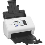 Brother ADS-4900W escaner ADF + escáner alimentado por hojas 600 x 600 DPI A4 Negro, Blanco, Escáner de alimentación de hojas gris, 215,9 x 355,6 mm, 600 x 600 DPI, 1200 x 1200 DPI, 48 bit, 24 bit, 8 bit