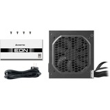 Chieftec EON unidad de fuente de alimentación 700 W 20+4 pin ATX ATX Negro, Fuente de alimentación de PC negro, 700 W, 200 - 240 V, 50 Hz, 5.5 A, 5,5 A, Activo