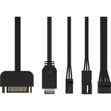 Corsair iCUE LINK 9000D Airflow, Caja de torre grande negro