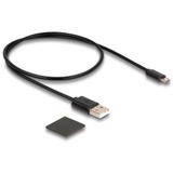 DeLOCK Divisor HDMI 1 x HDMI entrada a 2 x HDMI salida 4K 60 Hz, Splitter HDMI negro