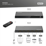 Digitus DS-55332, Conmutador HDMI 