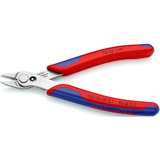 KNIPEX Electronic Super Knips XL Cortacables, Alicates eléctricos rojo/Azul, Cortacables, 1,23 cm, Acero, Azul/Rojo, 14 cm, 77 g