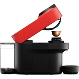 Krups Vertuo Pop XN9205 Totalmente automática Macchina per caffè a capsule 0,56 L, Cafetera de cápsulas negro/Rojo oscuro, Macchina per caffè a capsule, 0,56 L, Cápsula de café, 1500 W, Negro, Rojo
