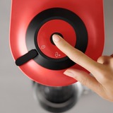 Krups Vertuo Pop XN9205 Totalmente automática Macchina per caffè a capsule 0,56 L, Cafetera de cápsulas negro/Rojo oscuro, Macchina per caffè a capsule, 0,56 L, Cápsula de café, 1500 W, Negro, Rojo
