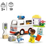 LEGO DUPLO Ambulancia y Conductor, Juegos de construcción Juego de construcción, 2 año(s), Plástico, 19 pieza(s), 422 g