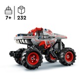 LEGO Technic Monster Jam™ ThunderROARus™ con Motor de Carga Manual, Juegos de construcción Juego de construcción, 7 año(s), Plástico, 232 pieza(s), 439 g