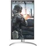 LG 27UP650K, Monitor LED blanco/Plateado