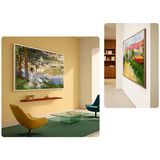 LG 55LX7B6LA.AEEQ (Gallery TV), QNED TV plateado/Negro, 139,7 cm (55"), 3840 x 2160 Pixeles, QNED MiniLED, Smart TV, Wifi, Negro