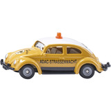 SIKU VW Beetle ADAC Modelo a escala de coche clásico Previamente montado, Automóvil de construcción Modelo a escala de coche clásico, Previamente montado, Cualquier género, Metal, Plástico, Amarillo, No recomendado para niños menores de 36 meses