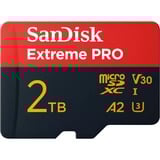 SanDisk Extreme PRO 2 TB microSDXC, Tarjeta de memoria 