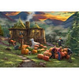 Schmidt Spiele Thomas Kinkade Studios: Harry Potter - La cabaña de Hagrid, Puzzle 