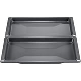 Siemens HZ530000 pieza y accesorio de hornos Bandeja de cocina Negro Acero, Bandeja para hornear antracita, Bandeja de cocina, Siemens, Acero, Horno, Negro, 440 mm
