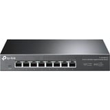 TP-Link TL-SG108-M2 switch No administrado 2.5G Ethernet (100/1000/2500) Negro, Interruptor/Conmutador No administrado, 2.5G Ethernet (100/1000/2500), Montaje de pared