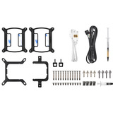 Thermaltake MAGFloe 420 Ultra ARGB Sync AIO Enfriador Líquido, Refrigeración por agua blanco