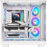 Thermaltake MAGFloe 420 Ultra ARGB Sync AIO Enfriador Líquido, Refrigeración por agua blanco