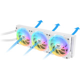 Thermaltake MAGFloe 420 Ultra ARGB Sync AIO Enfriador Líquido, Refrigeración por agua blanco