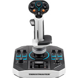 Thrustmaster Sol-R 1 Flightstick Negro, Blanco USB Palanca de vuelo Analógico/Digital PC, Palanca de mando negro/blanco, Palanca de vuelo, PC, Analógico/Digital, Alámbrico, USB, USB Tipo C