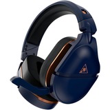 Turtle Beach Stealth 700 GEN2 MAX Auriculares Inalámbrico Diadema Juego USB Tipo C Bluetooth Azul, Auriculares para gaming azul oscuro/Bronce, Inalámbrico, Juego, 20 - 22000 Hz, 784,7 g, Auriculares, Azul