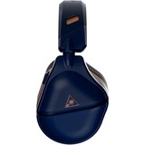 Turtle Beach Stealth 700 GEN2 MAX Auriculares Inalámbrico Diadema Juego USB Tipo C Bluetooth Azul, Auriculares para gaming azul oscuro/Bronce, Inalámbrico, Juego, 20 - 22000 Hz, 784,7 g, Auriculares, Azul