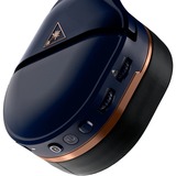 Turtle Beach Stealth 700 GEN2 MAX Auriculares Inalámbrico Diadema Juego USB Tipo C Bluetooth Azul, Auriculares para gaming azul oscuro/Bronce, Inalámbrico, Juego, 20 - 22000 Hz, 784,7 g, Auriculares, Azul