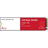 WD WD Red SN700 M.2 4000 GB PCI Express 3.0 NVMe, Unidad de estado sólido 4000 GB, M.2, 3400 MB/s, 8 Gbit/s