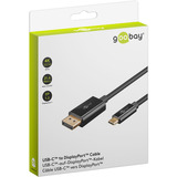 goobay Cable adaptador USB, conector USB-C > conector DisplayPort, 4K 60Hz negro