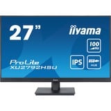 iiyama ProLite XU2792HSU-B6 pantalla para PC 68,6 cm (27") 1920 x 1080 Pixeles Full HD LED Negro, Monitor LED negro (mate), 68,6 cm (27"), 1920 x 1080 Pixeles, Full HD, LED, 0,4 ms, Negro