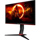 AOC Q24G2A/BK, Monitor de gaming negro/Rojo