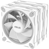 ASUS Prime MR120 Fan ARGB Reverse White 3in1 Carcasa del ordenador Ventilador 12 cm Blanco 3 pieza(s) blanco, Ventilador, 12 cm, 1600 RPM, Blanco