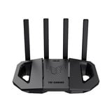ASUS TUF-BE3600 router inalámbrico Gigabit Ethernet Doble banda (2,4 GHz / 5 GHz) Negro, Enrutador de malla negro, Wi-Fi 7 (802.11be), Doble banda (2,4 GHz / 5 GHz), Ethernet, Negro, Router de sobremesa